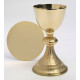Chalice + Paten, gold-plated - 18.5 cm (13)