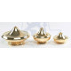 Brass sheet olive lamp - various sizes