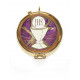 Church pyx with enamel plaque - Church chalice of peace