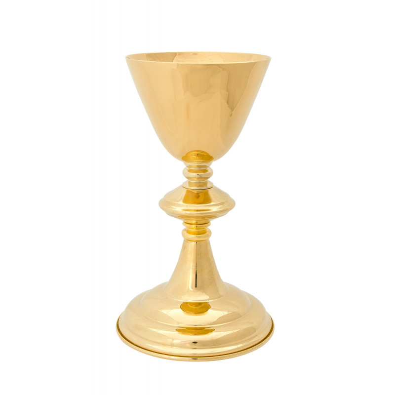 Gold plated chalice - 21 cm (34)