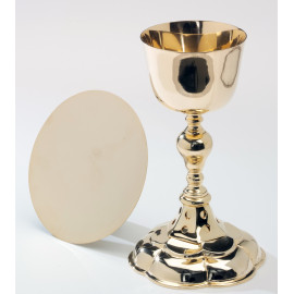 Gold plated chalice - 22 cm (37)