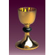Chalice with Italian marble in nodus - 20 cm (41)