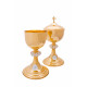 Gilded chalice with a medallion of St. Families - 23 cm (54)