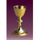 Chalice engraved gold plated - 20,5 cm (62)