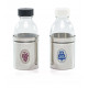 Pair of water and wine bottles - 125 ml