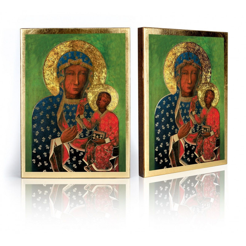 Icon of Our Lady of Czestochowa Wandering