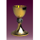 Chalice engraved with four evangelists in animal motifs - 20,5 cm (71)