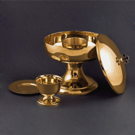 A set of chalice, ciborium and paten (74)