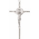 Metal cross with rays 16.5 cm (6.5 in)