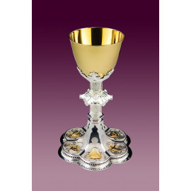 Chalice in the Gothic style - 22 cm (88)