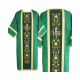 Roman dalmatic, jacquard, liturgical colors