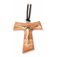 TAU cross with strap and thong - 4 cm (1.6 inches)