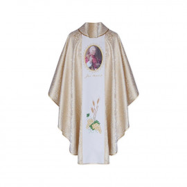 Gothic chasuble of John Paul II + stole
