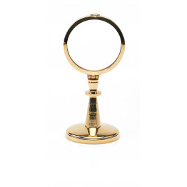 Mini gilded host custody 16.5 cm (6.5 in)