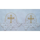 Altar cloth with embroidery - Eucharistic design (181)