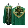 Green embroidered Clergy Copes - Image 1