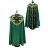 Green embroidered Clergy Copes - Image 2