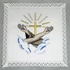 Chalice linen set with the Franciscan symbol - Image 2