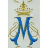 Priestly Stole of the Immaculate Virgin Mary—liturgical print and embroidery - Image 2