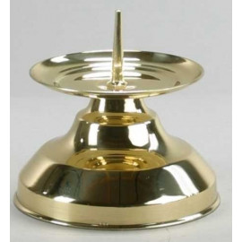 Brass candlestick - 9 cm (1)