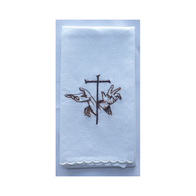 Purificator Hands + Cross - 100% cotton - Best Catholic Shop
