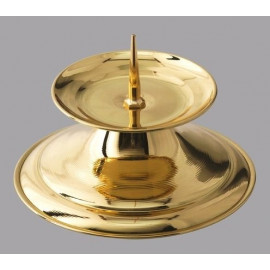 Brass candlestick - 6 cm (2)