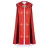 Liturgical cope embroidered Cross - red (39) - Image 1