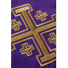Embroidered stole Jerusalem Cross - liturgical colors (46) - Image 6