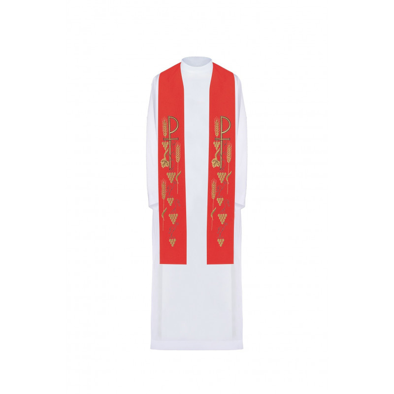 Embroidered stole - liturgical colors (27) - Best Catholic Shop