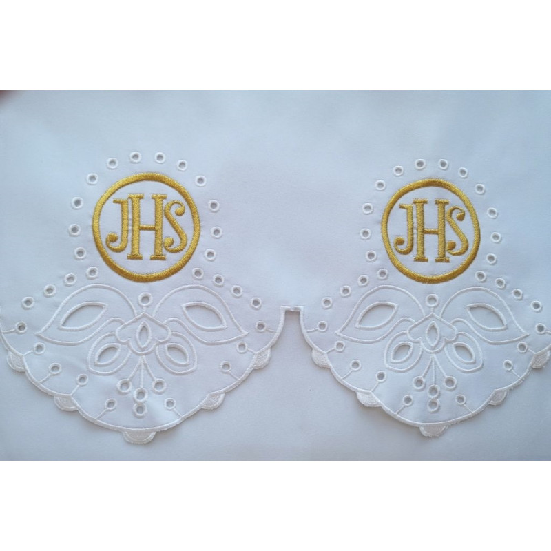 Embroidered altar cloth - Eucharistic design (178) - Best Catholic Shop