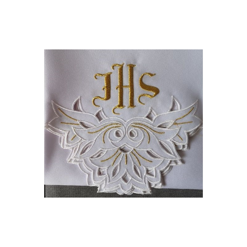 Embroidered altar cloth - Eucharistic design (151) - Best Catholic Shop
