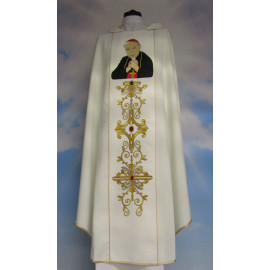 Embroidered chasuble Cardinal Stefan Wyszynski