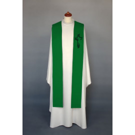 Embroidered stole for concelebration - liturgical colors (5)