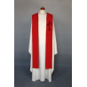 Embroidered stole for concelebration - liturgical colors (5) - Image 2