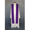 Embroidered stole for concelebration - liturgical colors (5) - Image 3
