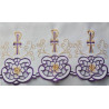 Embroidered altar cloth - Eucharistic design (221) - Image 2