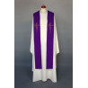 Embroidered stole for concelebration - liturgical colors (2) - Image 1