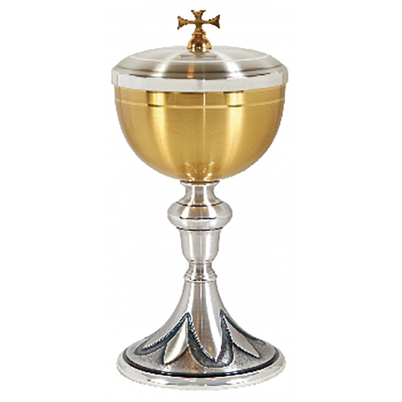 Maltese ciborium modern style 21 cm (8.3 inches) - Best Catholic Shop