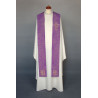 Embroidered stole, decorated with stones - liturgical colors (6) - Image 3