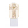 Roman chasuble embroidered IHS - liturgical colors (40) - Image 4