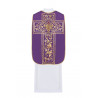 Roman chasuble embroidered IHS - liturgical colors (40) - Image 6