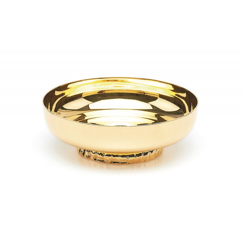 Deep paten diameter 10 cm (3.9 inches) - nodus decorated - Best Catholic Shop