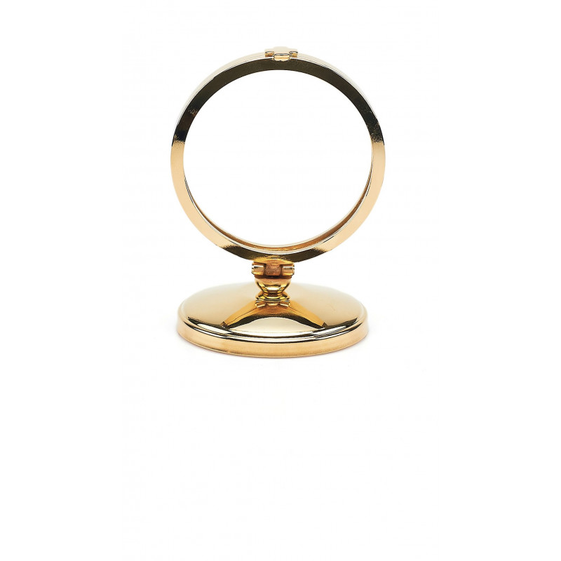 Mini gilded custody - 11 cm (4.3 inches) - Best Catholic Shop