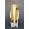 Embroidered stole - velvet applications (4) - Image 1