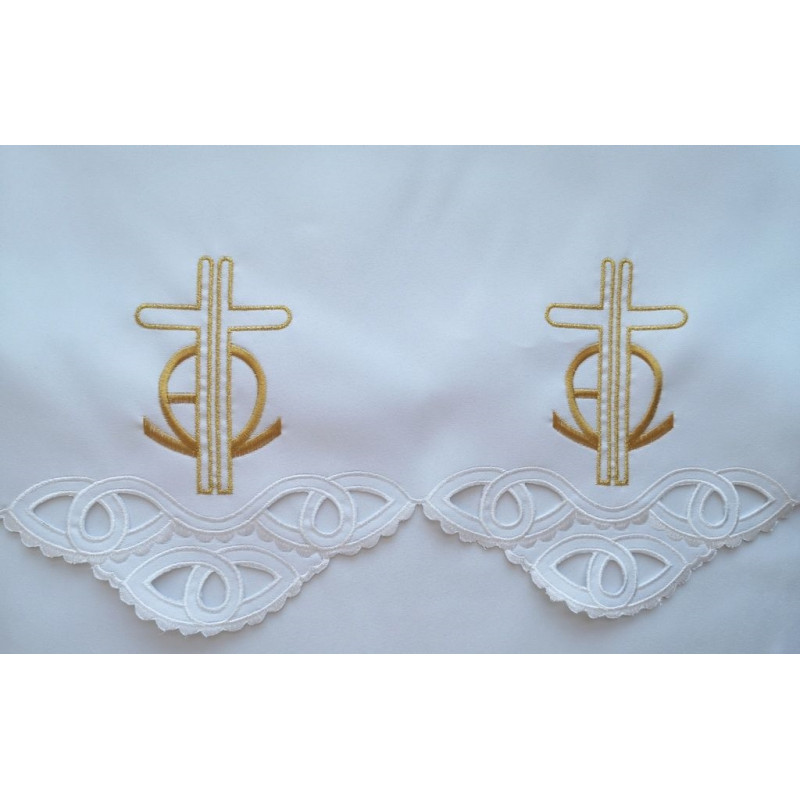 Embroidered altar cloth - Eucharistic design (180) - Best Catholic Shop