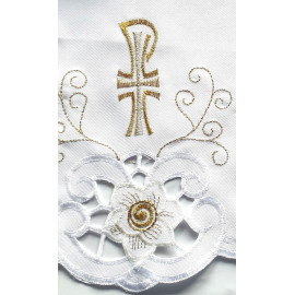 Embroidered altar cloth - Eucharistic design (129)