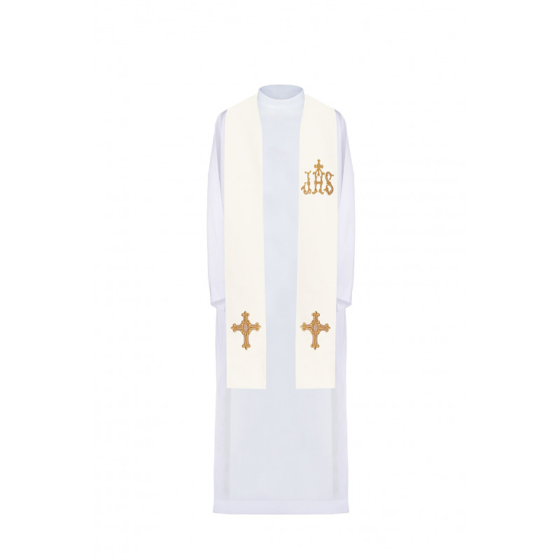Embroidered stole - liturgical colors (157) - Best Catholic Shop