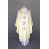 Marian chasuble embroidered - ecru (27) - Image 3
