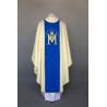 Marian chasuble embroidered - ecru (30) - Image 2