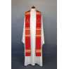 Alpha and Omega embroidered stole - liturgical colors (8) - Image 2